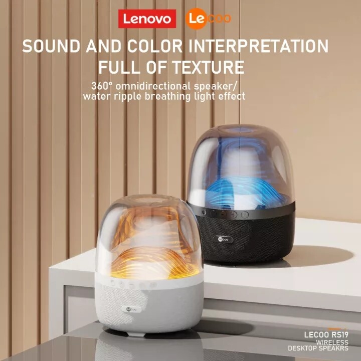 LECOO RS19 Bluetooth speaker  Bluetooth Portable Speaker  3D Stereo Surround Sound Subwoofer Wireless Speaker Loudspeaker Sound Box
