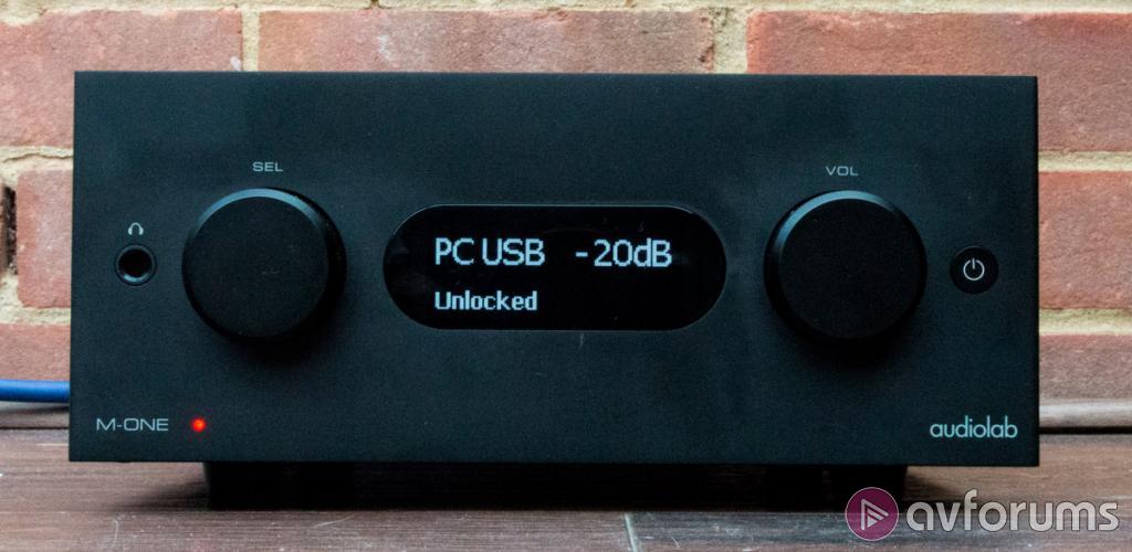 AUDIOLAB M-ONE(BLACK), DAC, INTEGRATED, AMPLIFIER, DSD, DIGITAL, USB